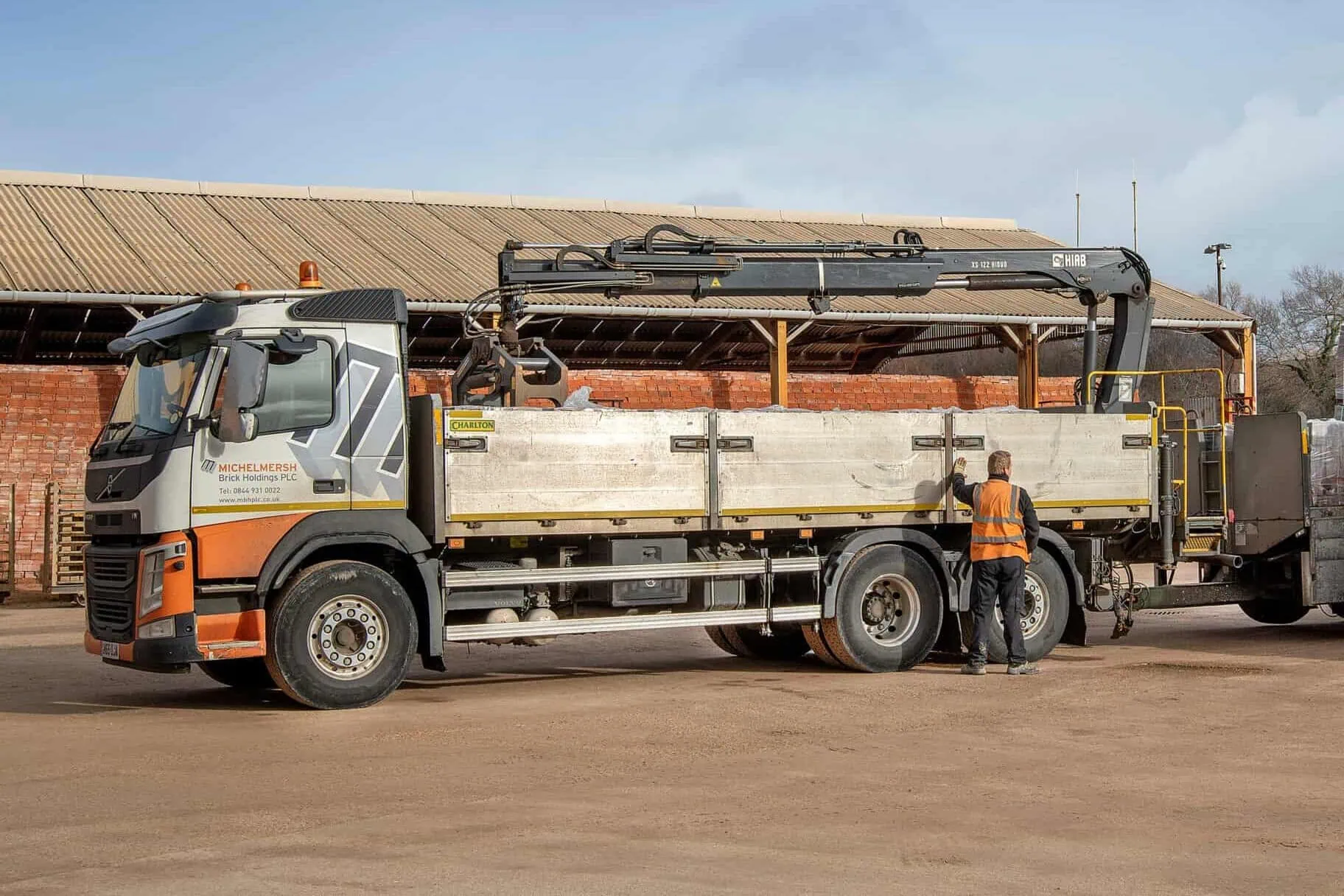 Michelmersh brick lorry