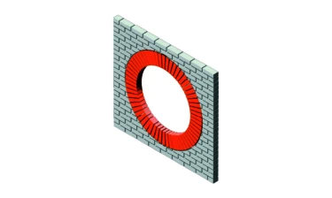 Bullseye Arch 3D